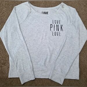 PINK Victoria's Secret Large Scoop Neck Sweatshirt